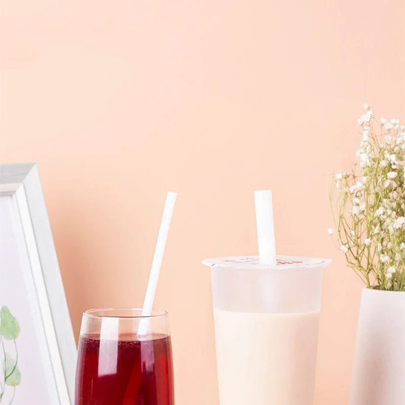 Composable Straight Pla Straw For Drinking Green Tea