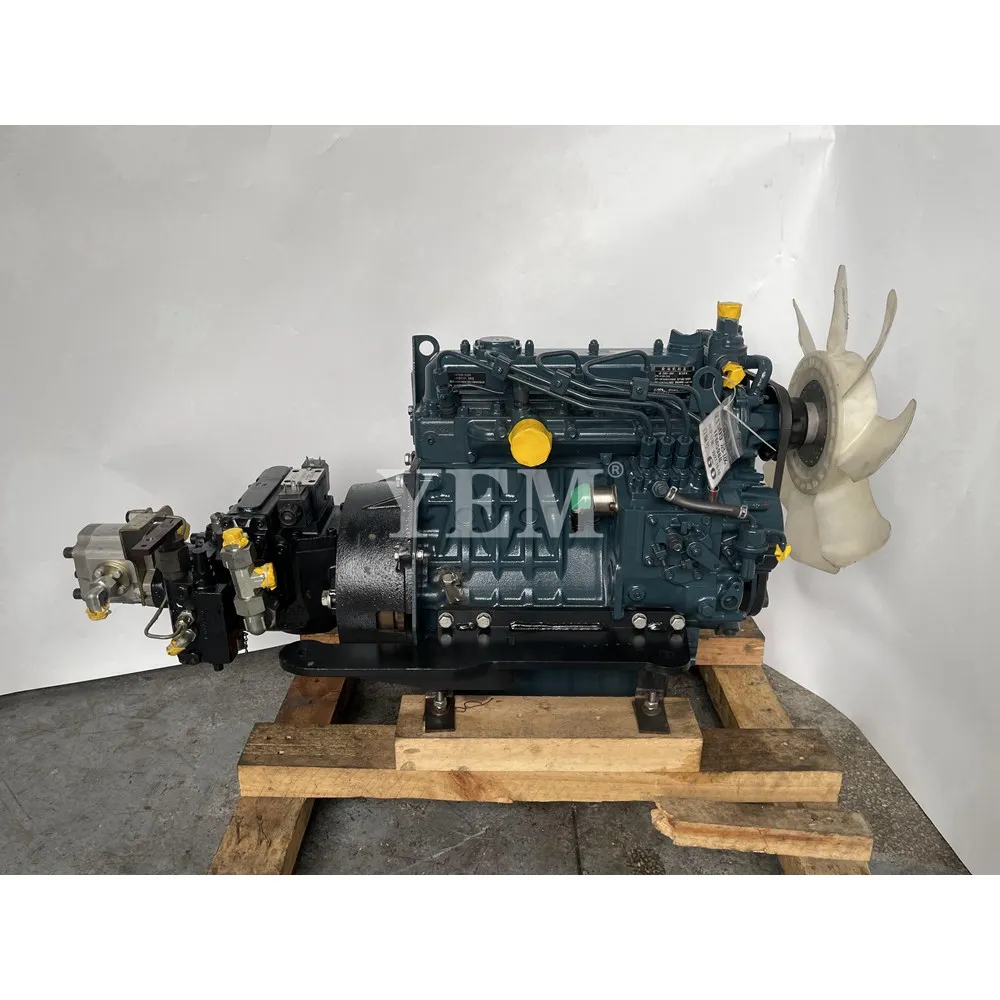 Ready to Ship V1505 Complete Engine Assy With Hydraulic Pump Fit for Kubota V1505 Engine 2
