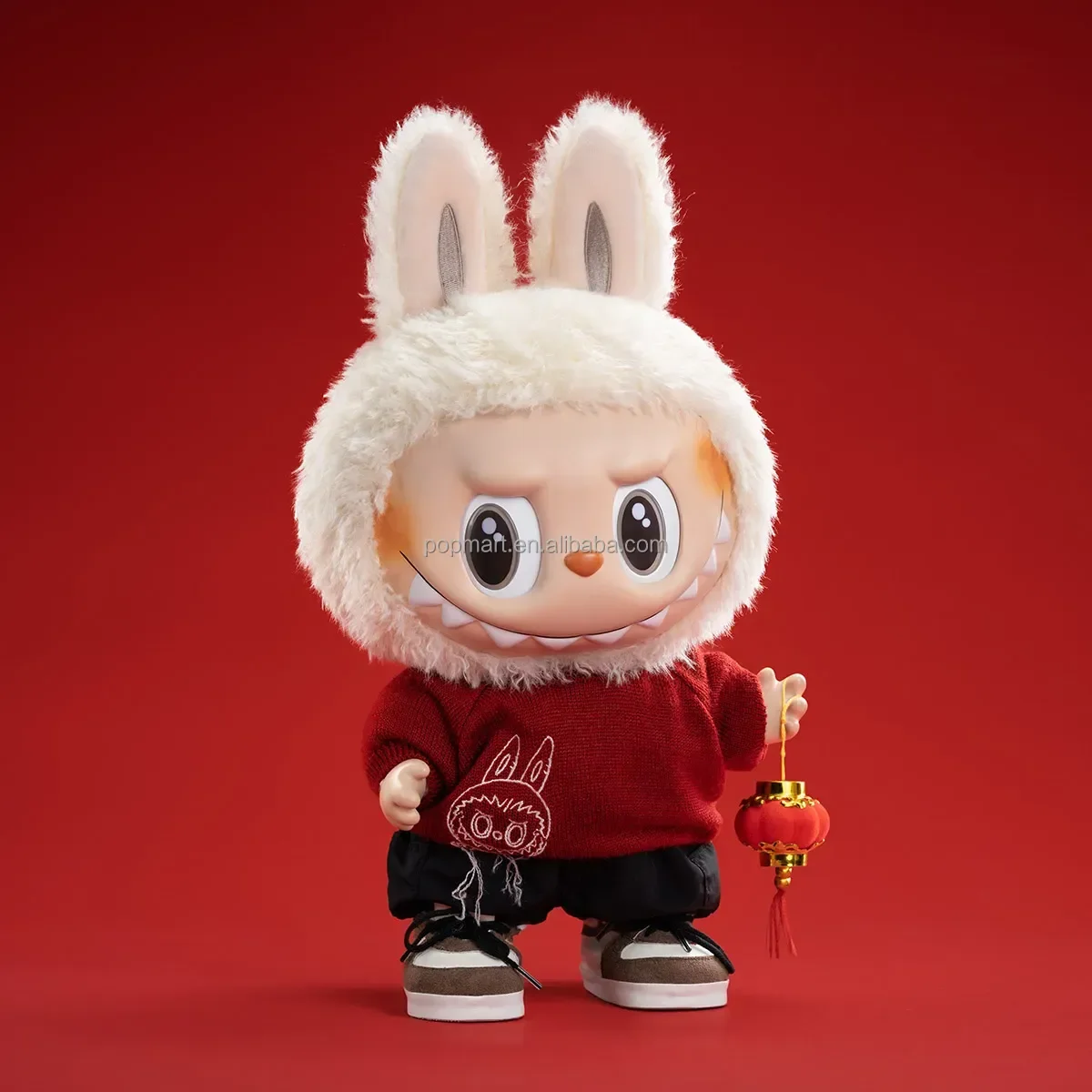 【正規品】POPMART LABUBU ぬいぐるみのLUCK（幸運） Popmart Labubu Chinese New Year Vinyl Action Figure - Best