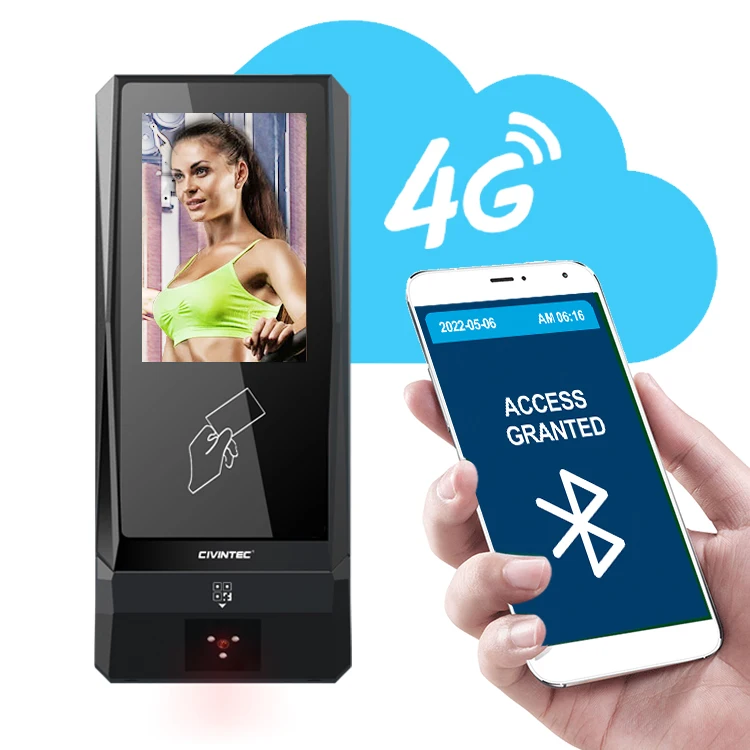 Blue Tooth Linux Pad Touch Panel With Wifi Nfc Reader Time Attendance
