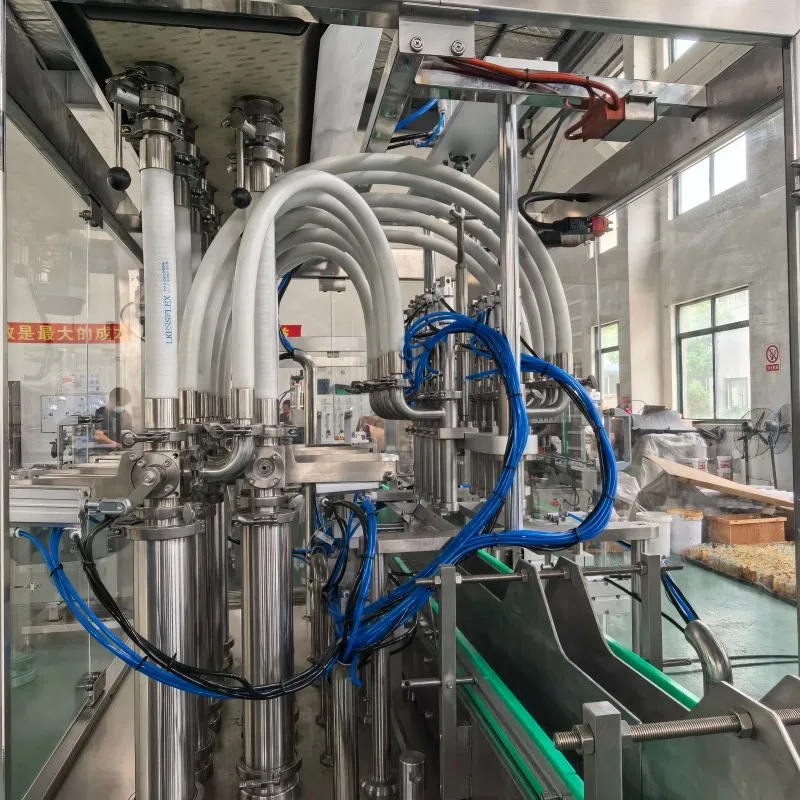 Automatic Food Bottles and Jars Filling and Capping Line for Chili Sauce, Honey, Ketchup, Peanut Butter, Jam supplier