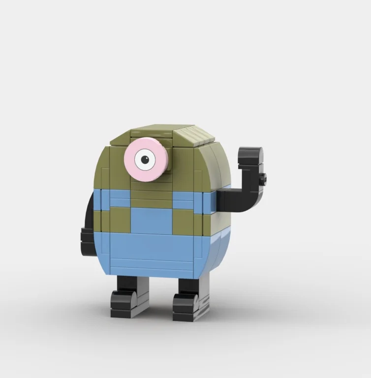 Jizai Anime Figure Custom Brick Figures Minionss Anime Figure 3d MOC Building Blocks Custom Cartoon Brick