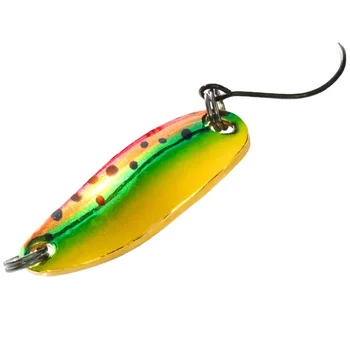 25g Pure Copper Spoon Type Bass Horse Mouth Sequins 35g Micro-bait 5g Luya Single Hook Stream Bait – Metal Jig – view 2