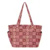 #1 pink checkered