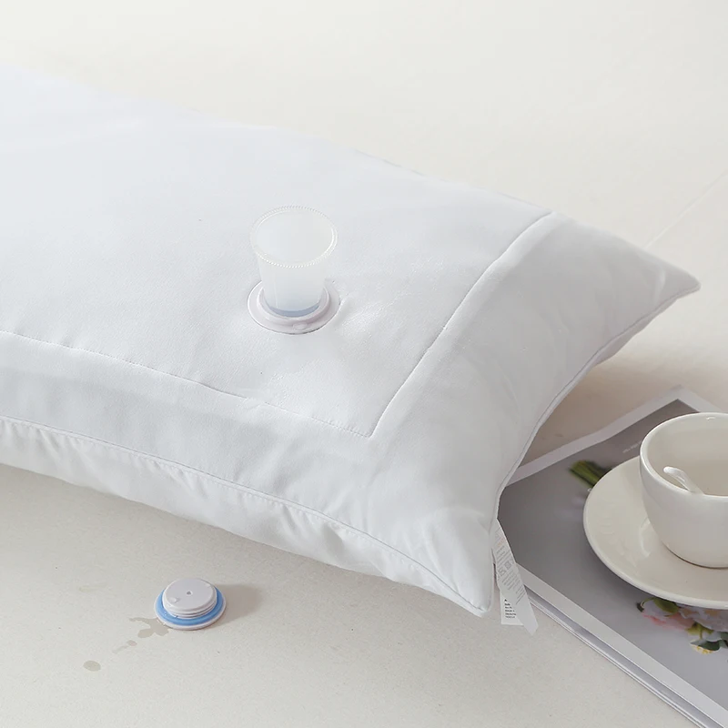 Customized Design Memory Foam Neck Bed Ice Hot Water Pillows Factory