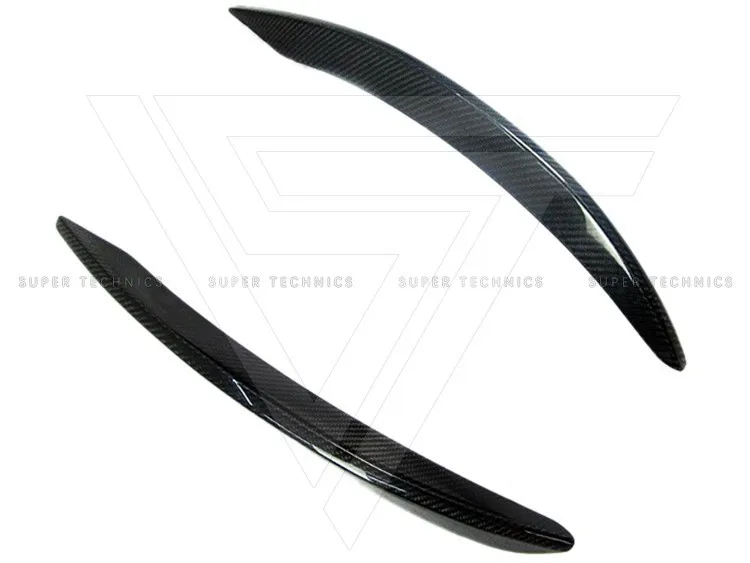 Piecha Style Carbon Fiber Front Bumper Canards For Mercedes Benz Cla ...