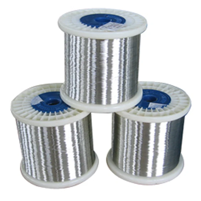 Aisi ASTM SS 201 302 304 310s 316 321 410 430 Cold Drawn Stainless Steel Scrubber Wire / 0.13mm SS Wire for Scourer