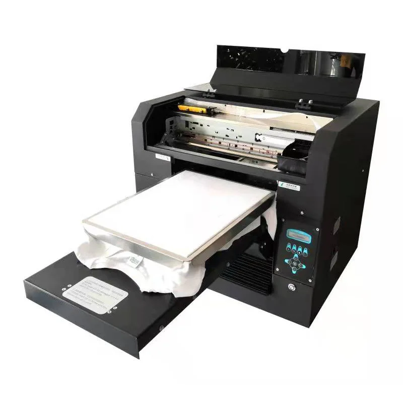 digital textile t-shirt printing machine a4