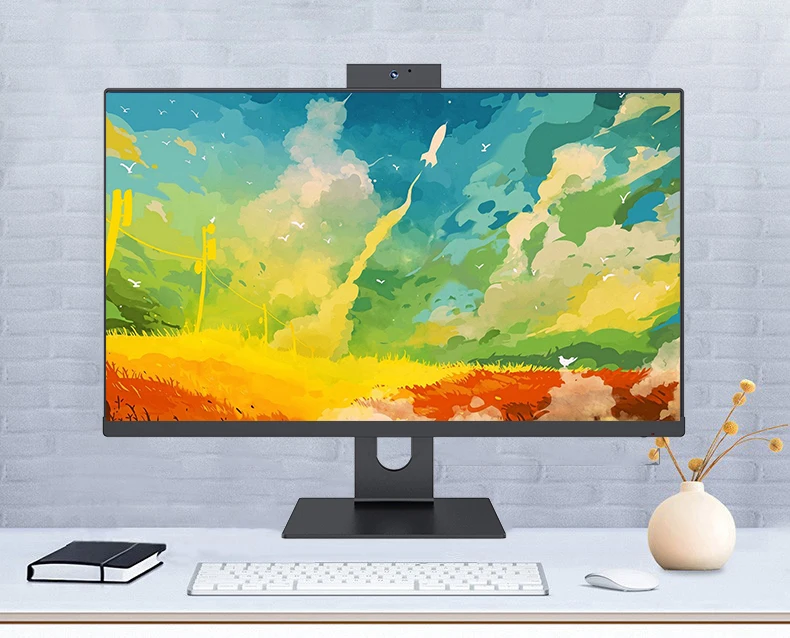 wholesale cheap i3/ i5/i7/i9 AIO PC MATX/ATX/ITX computer hardware & software desktop computer all in one