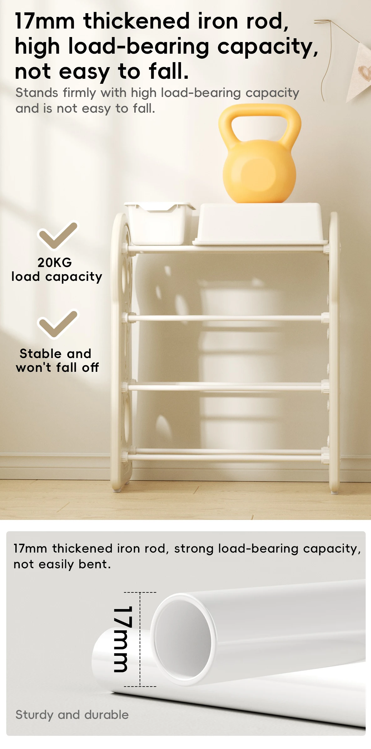 Feelkids Small Tree Bookshelf Storage Rack Modern Living Room Plastic Bookshelf and Toy Organizers with Cabinet for Home School details