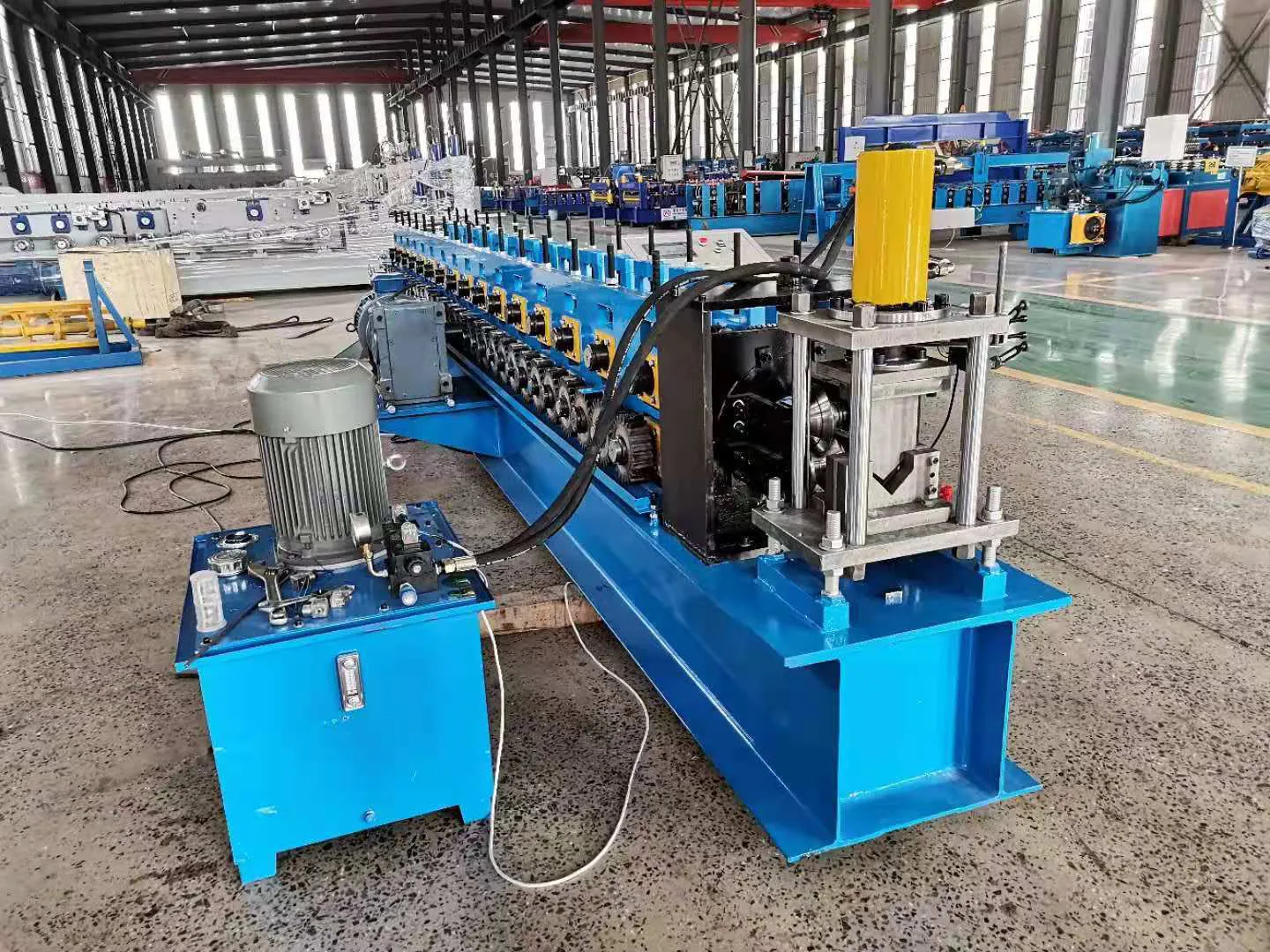 Slotted Wall Angle Roll Forming Machine Light Steel Keel Gypsum Board L Shape Corner Bead Making Machine