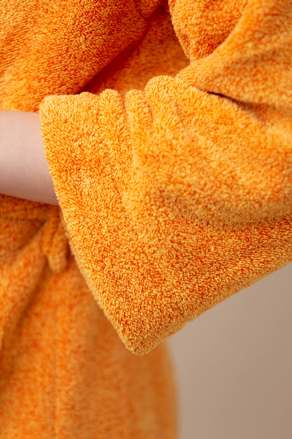 Wholesale Luxury Custom Coral Fleece Terry Bathrobe Super Soft Hotel