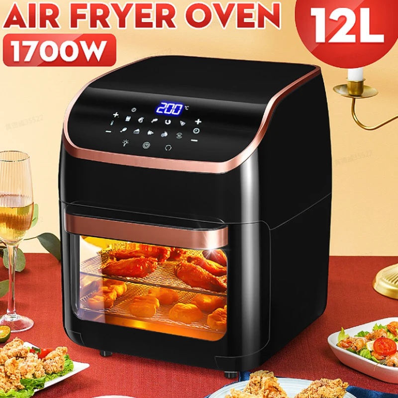 Buy Wholesale China Digital Air Fryer Oven 12l Big Capacity 1700w