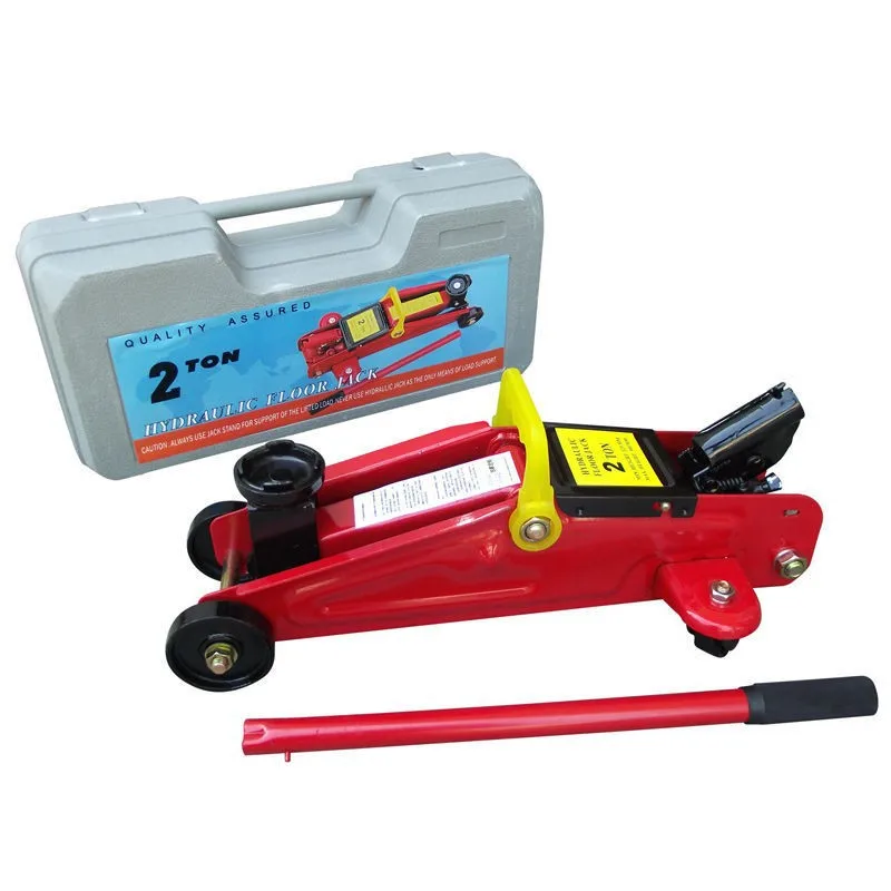 2T Horizontal Hydraulic Jack for Vehicles, Large Brand New Car and Off-road Vehicle Vehicle Tool