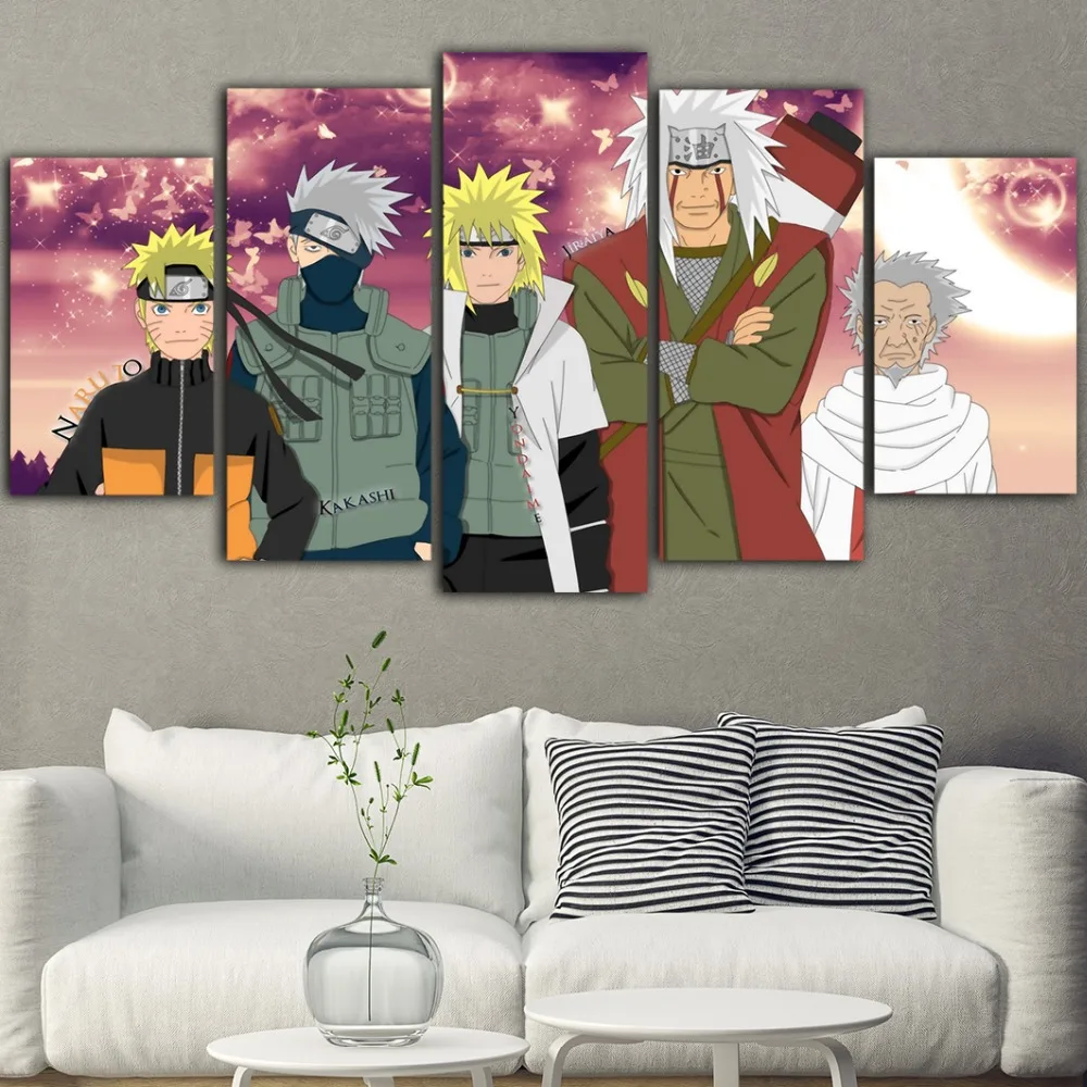 Anime Painting Animation Wallpaper Wall Art Stickers Sofa Background Decor  Wall Painting Canvas Artwork Living Room Decor - Buy Artwork,Oil Painting  Anime,Wall Stickers Canvas Product on 