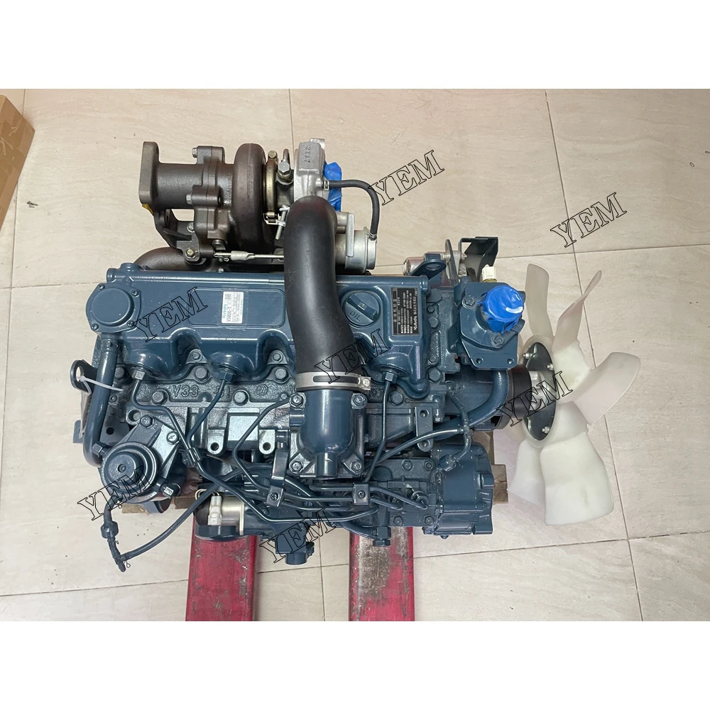 V3800 Complete Diesel Engine Assembly for Kubota 6