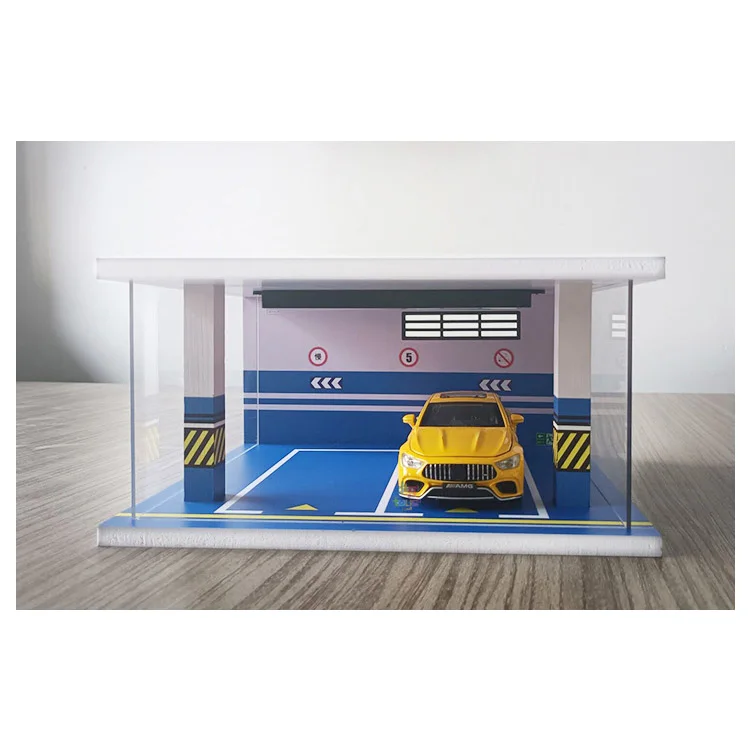 Vitrine Kgbox LEGO 10297 Garage d'angle - Couvercle anti-poussière en
