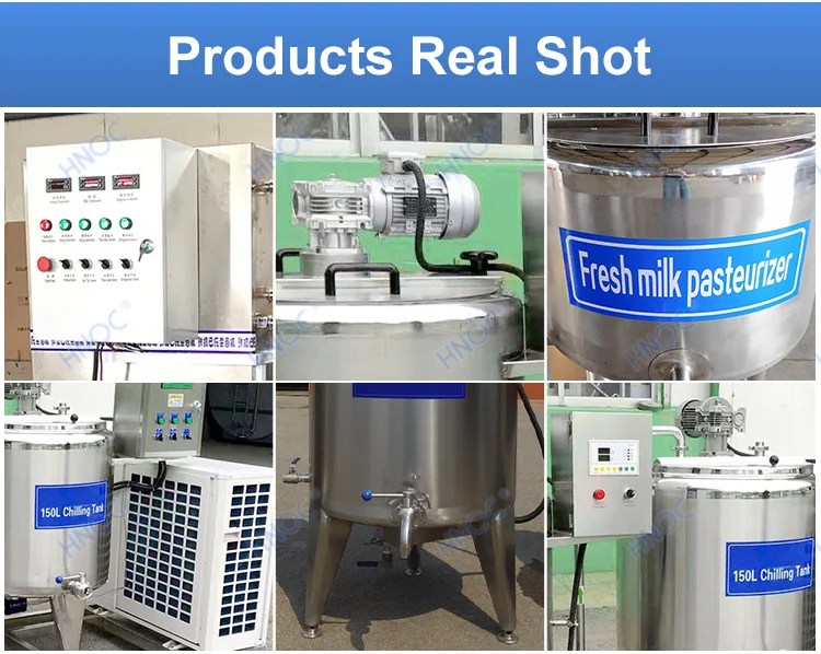 Small Scale Juice Ice Cream Milk Plant Pasteurizer Pasteurization
