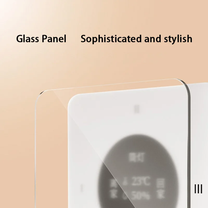 Linptech Smart Wireless Scene Switch Key KS1 Pro Auto Temperature Humidity Sensor Remote Control Switch Work for Xiaomi