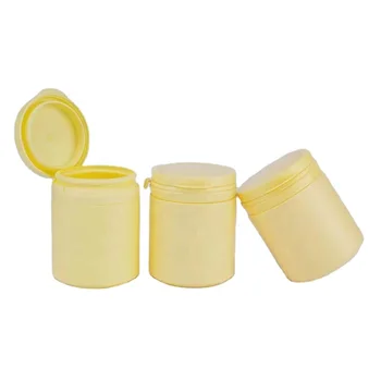 Factory HDPE Plastic 170ml Snow White Petroleum Jelly Jar Tooth Powder Wide Mouth Jar Hand Cream Jar with Tamper Proof Cap