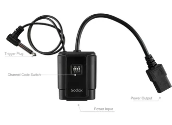 Godox DM-16 Channel Wireless Radio Remote Studio Flash Trigger for Cameras detail image