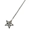 Five-pointed star vortex necklace