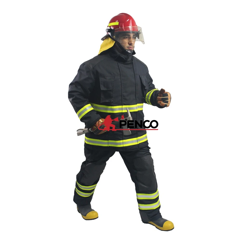 Certified Aramid Firefighting Suit / Uniform For Firefighting - Buy ...