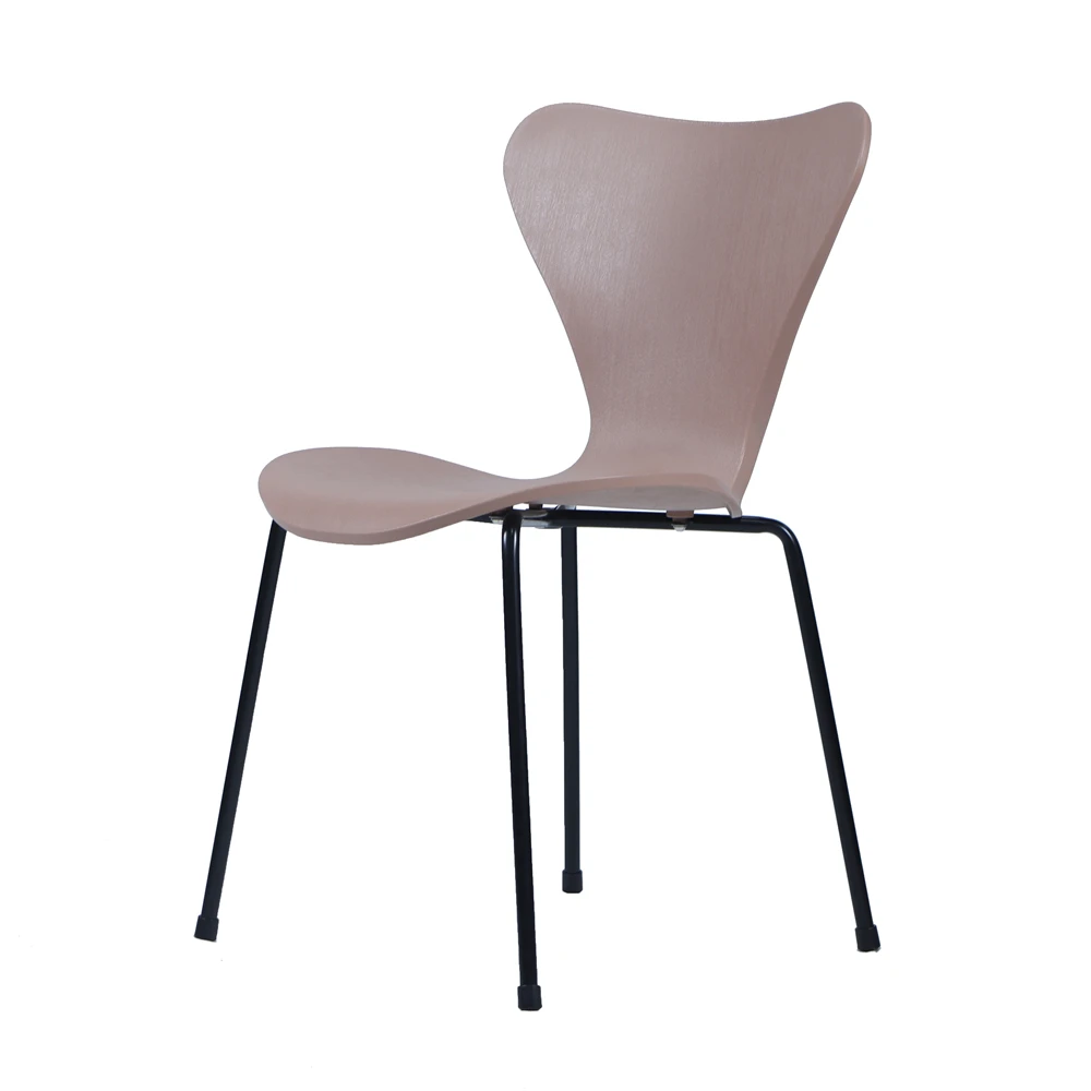 Comfortable home furniture sale fashion office chair color option plastic dining room chair
