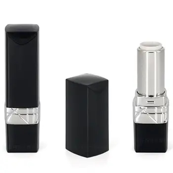 Custom Luxury Frosted Lip Gloss Empty Lipstick Tubes Metal Base Packaging Containers for Cosmetics