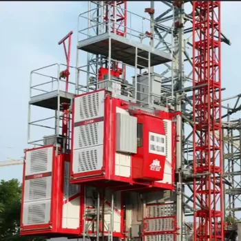High Capacity Efficient Powerful Construction Elevator Building Machinery Repair Shops Building Material Shops Hotels