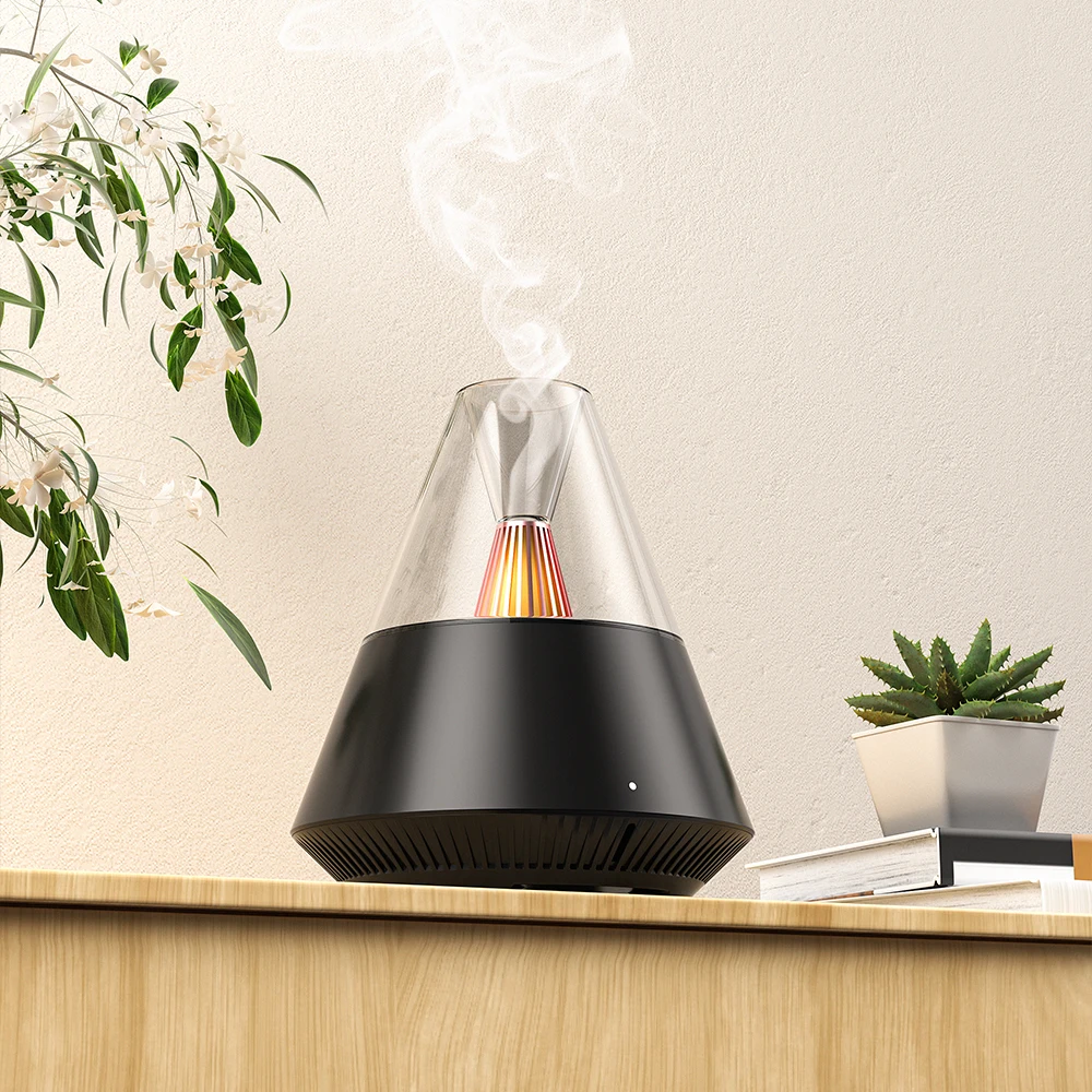 2023 Nordic Style Romantic Healing Warm Light Home Humidifier 150ml Essential Oil Scent Diffuser for Household Use