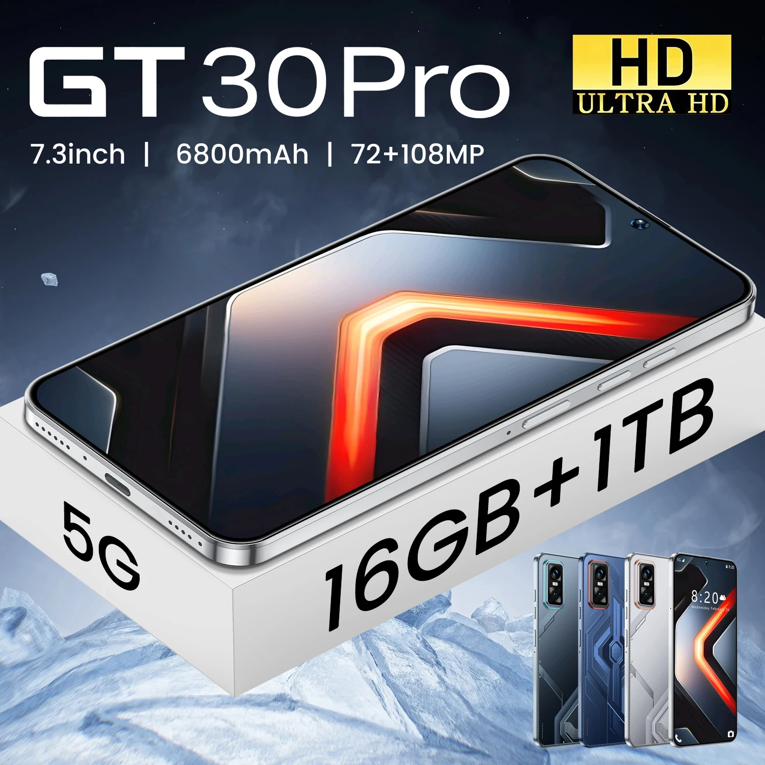 Infinix GT30 Pro 5G Smartphone: 7.3