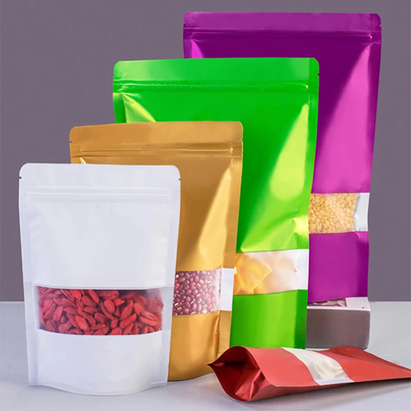 Matte Finish Packaging - Spices Powder Bags with Zipper