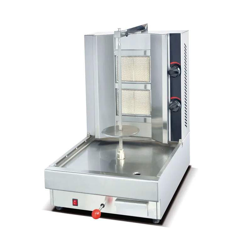 High Quality 4 Burner Doner Kebab Machine Commercial Gas Shawarma Machine for Sale
