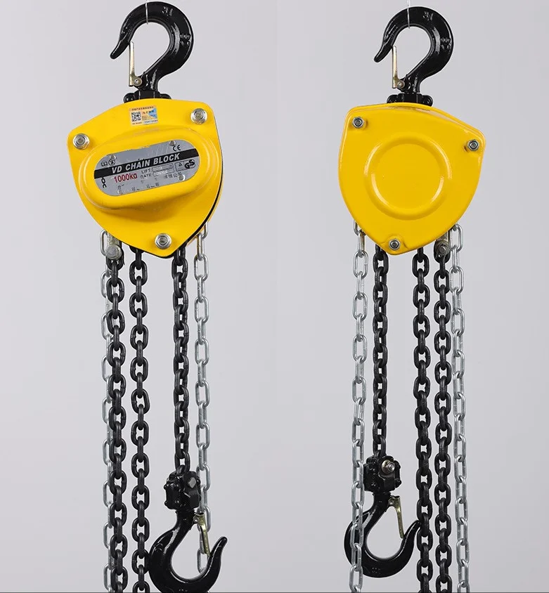 Customized Hand Chain Hoist Triangle Lifting Hoist Chain Block,2-ton ...