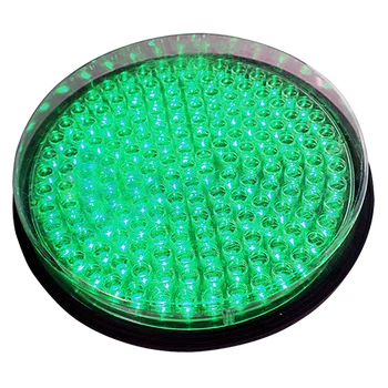 New Product 300mm Green Ball LED Traffic Light Module with High Visibility Lens Quality Traffic Parts