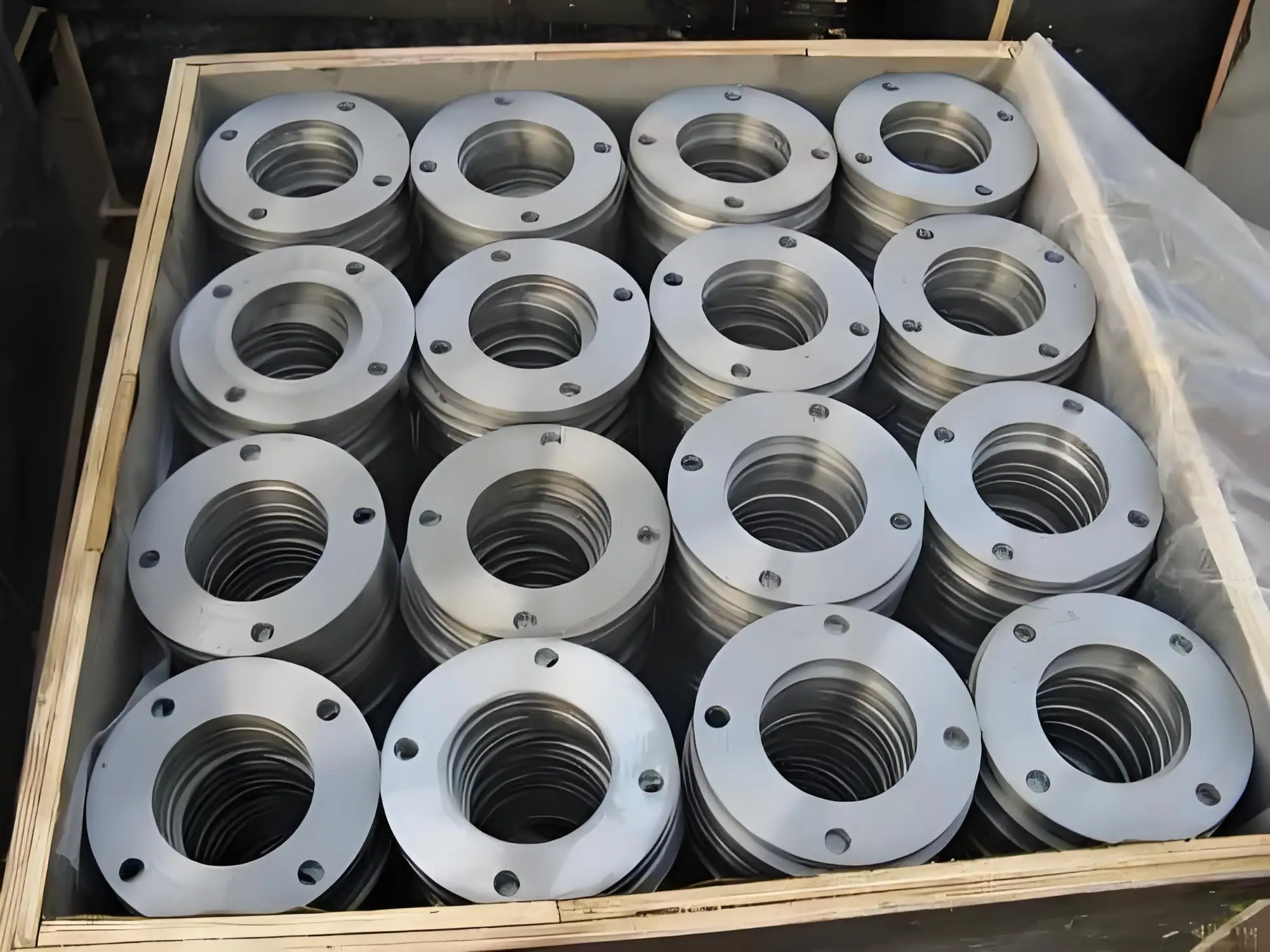 DN25 PN16 Stainless Steel Flange – 115mm Outer Diameter, High Pressure Pipe Connector For Industrial Plumbing Systems