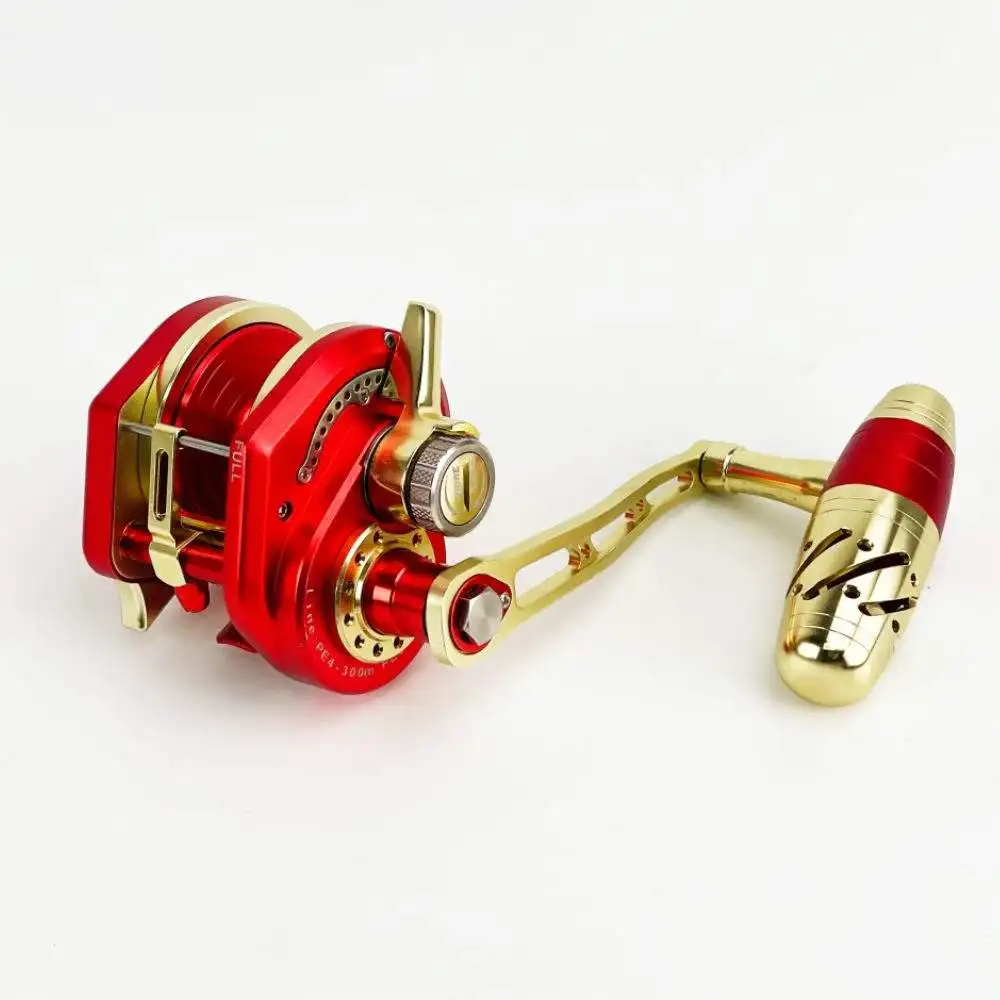 Jigging Master Matt Red Fishing Reel Wholesale Price