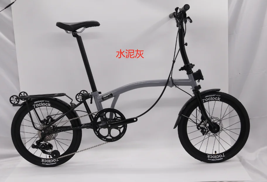 Fashion MINT Folding Bicycle 20inch 9speed disc brake foldable High quality  Molybdenum Steel Frame T9D-20D tri-folding bike| Alibaba.com