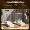 Feeder + Water Dispenser - 3.3 liters of water + 1.3 kilograms