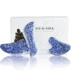 3 in 1 Set blu Sodilate Gua Sha