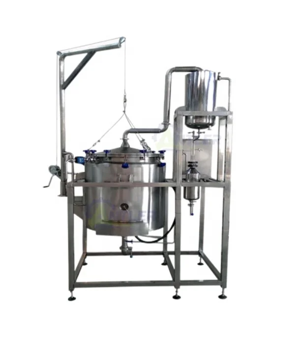 Small Capacity Herb Essential Oil Extraction Machine Lavender Oil Distilling Plant