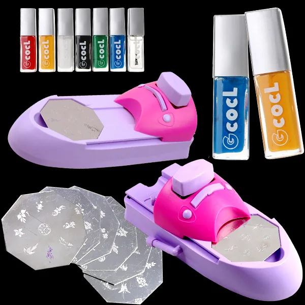 Принтер для дизайна ногтей, ручная машина для печати на ногтях «сделай сам», машина для дизайна ногтей