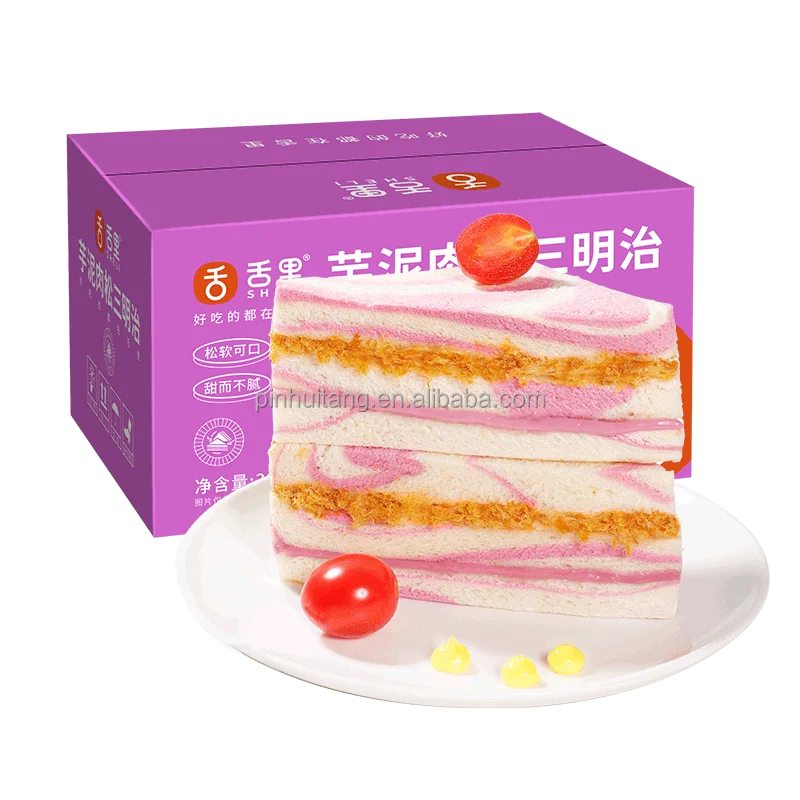 Шели 390 грамм Таро Фальвор мясная нить пшеничный китайский завтрак хлеб сквиши сэндвич закуска