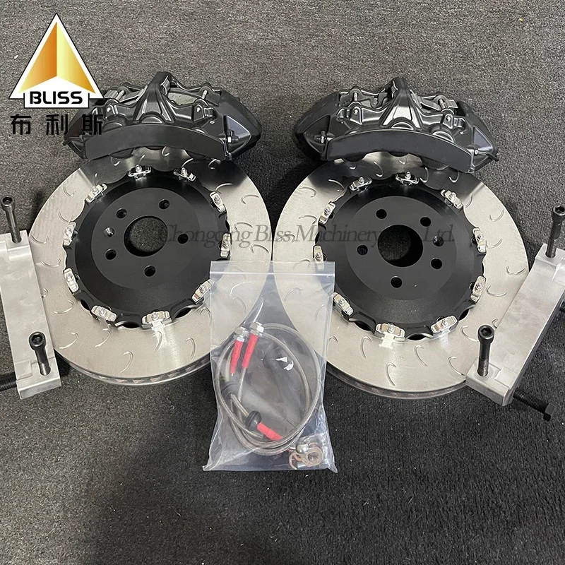 Klakle自動車部品GTS6ブレーキキャリパー6ビッグピストン380*34ミリメートルリアブレーキローターディスクホイール19リムトヨタランドクルーザー Klakle自動車部品GTS6ブレーキキャリパー6ビッグピストン380*34