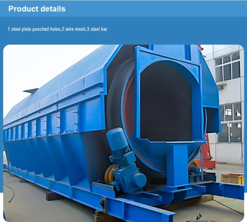 Movable munlcpal solid waste plant 1 to 300 mm with washing facility and generator set
