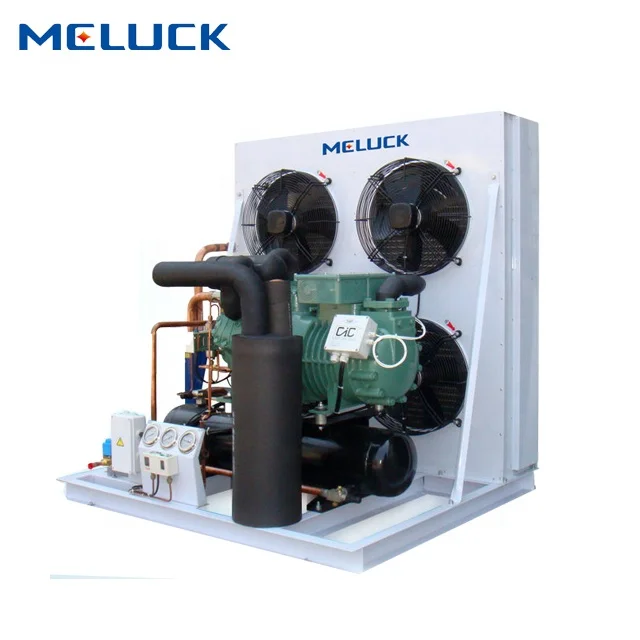 Semi-Hermetic Compressor Condenser Unit Air Cooled Refrigeration Cold Room Freezer Condensing Unit