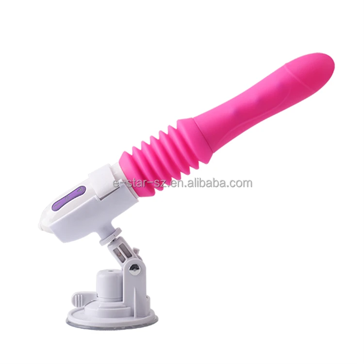 10 Vibration Mode 3 Power Speed Sex Machine Gun With Large Dildo Automatic Love Machine Inserted 6021