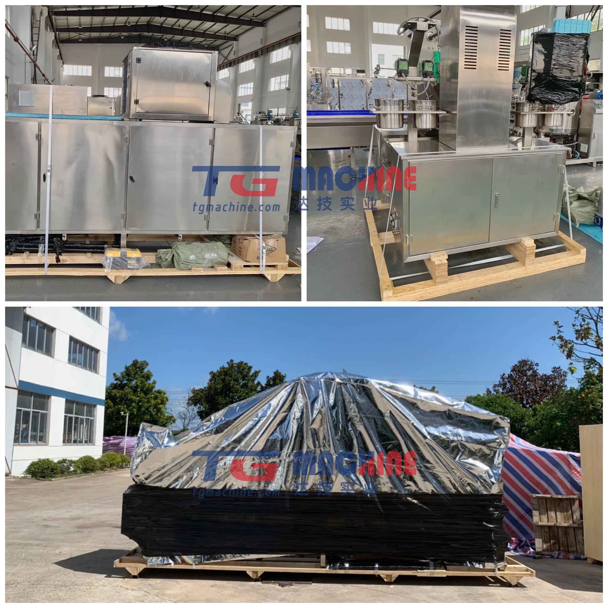 TG Machine Fully Automatic Starchless Candy Gummies Making Machine for Product Line Candy and Gummy Candy Depositing