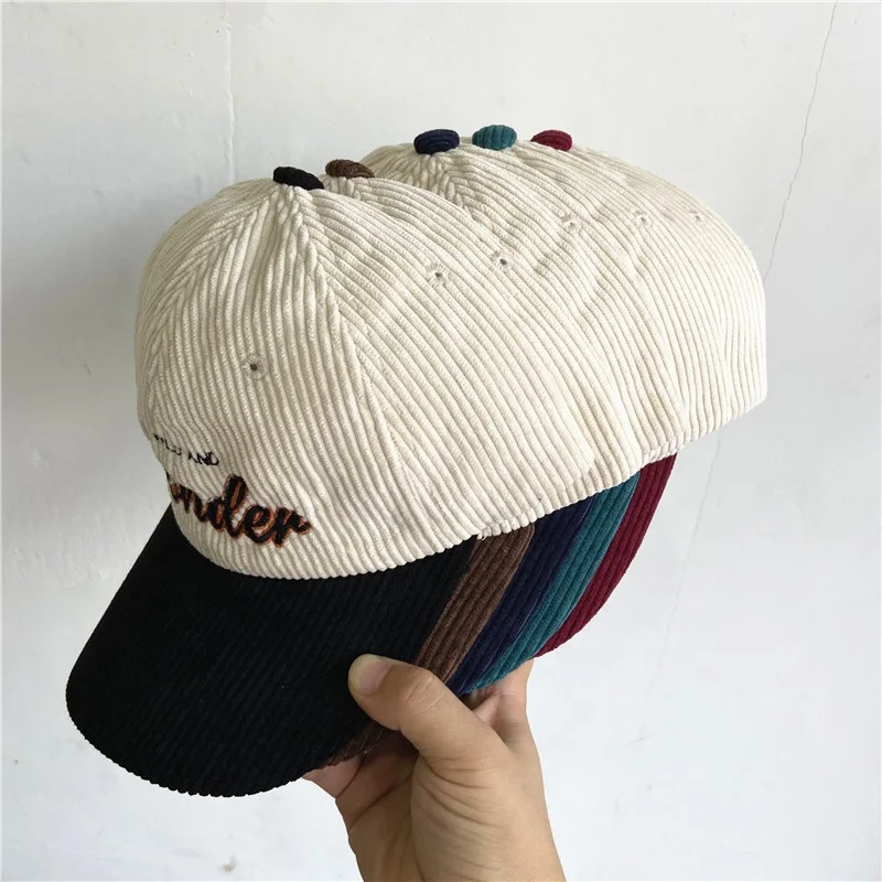 Custom Buckle Hat - Corduroy Dad Hat for Women & Men display picture 2